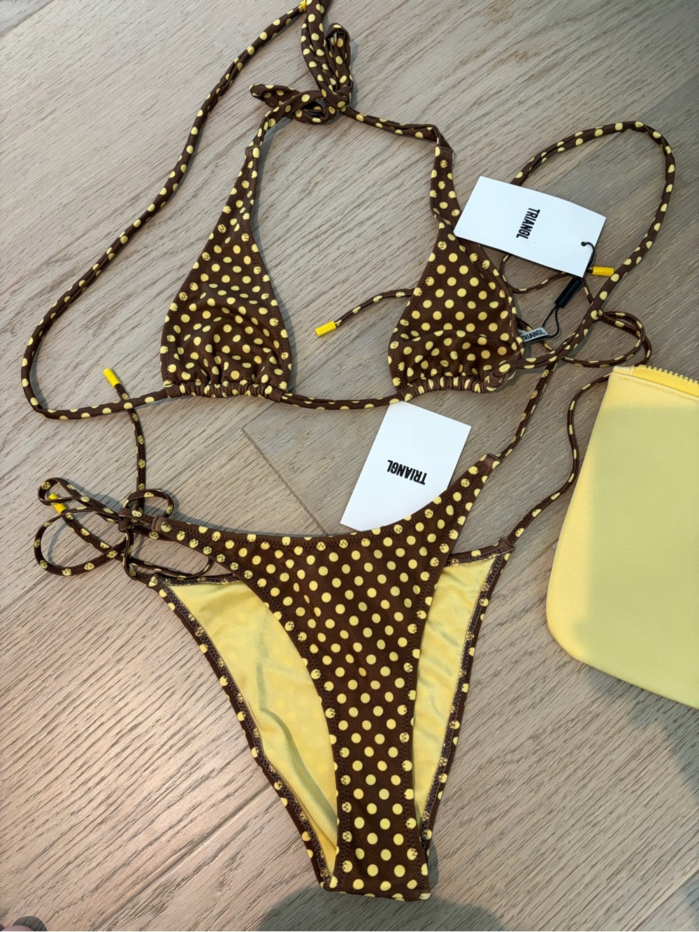 TRIANGL Dara Cookie Triangle Bikini Set New - Picture 2 of 8